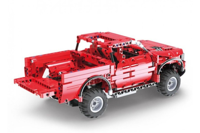 Радиоуправляемый конструктор CADA deTech красный пикап (549 деталей) - C51005W