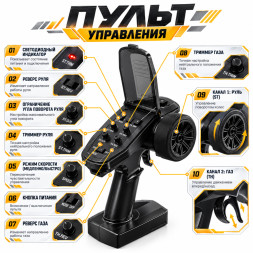 Радиоуправляемая машина MJX Hyper Go - MJX-10210-GREY