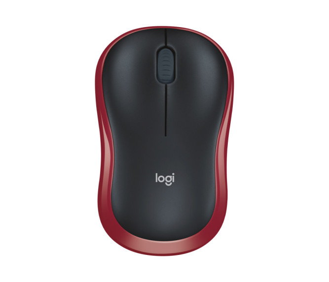 Беспроводная мышь Logitech M185 Red - 910-002633