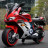 Детский электромотоцикл Ducati (12V, EVA, ручка газа, спидометр) - FT-921-RED-WHITE