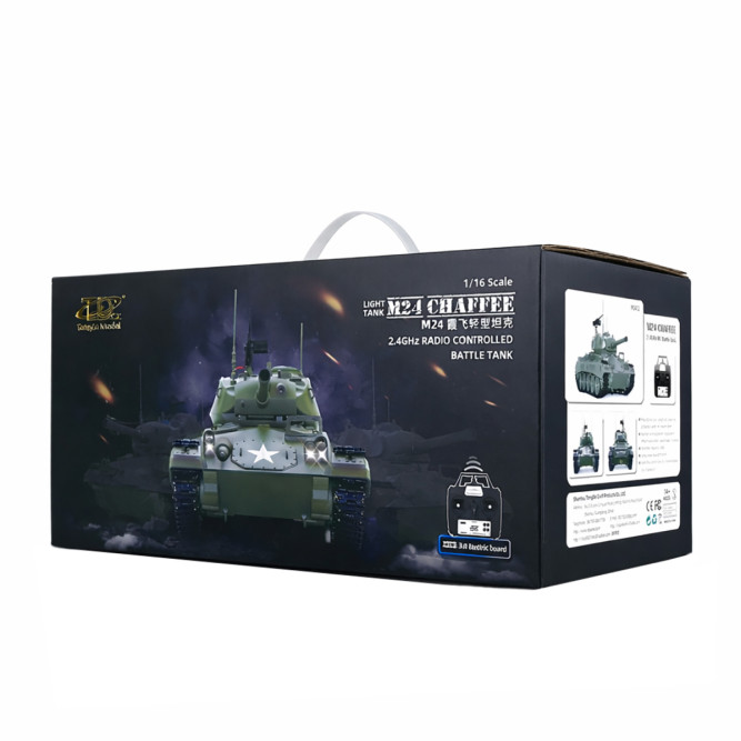 Радиоуправляемый танк M24 Chaffee - TD-M2402