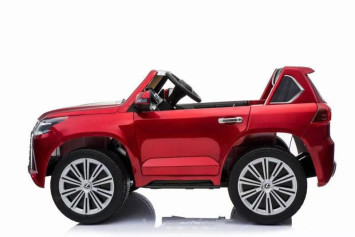 Детский электромобиль Lexus LX570 4WD MP4 - DK-LX570-RED-PAINT-MP4