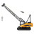 Радиоуправляемый кран HUI NA TOYS масштаб 1:14 2.4G - HN1572
