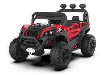 Детский электромобиль Багги (полный привод, EVA, 12V) - HC-301B-4WD-RED