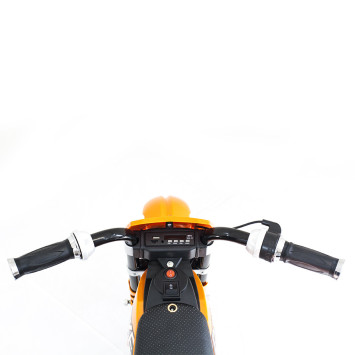 Детский кроссовый электромотоцикл Qike TD Orange 6V - QK-3058-ORANGE