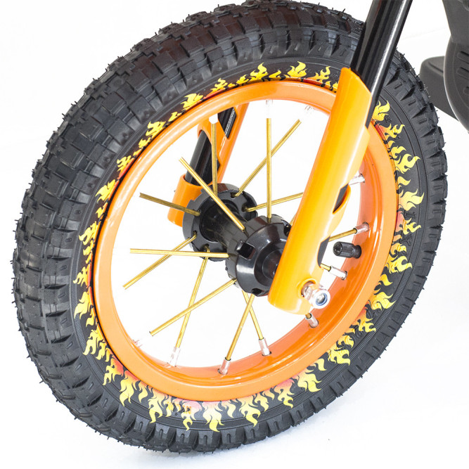 Детский кроссовый электромотоцикл Qike TD Orange 6V - QK-3058-ORANGE