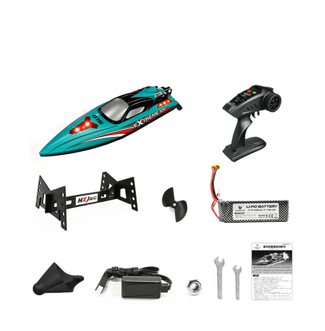 Радиоуправляемый катер Blue Extreme (48 см, 55 км/ч, Brushless, 2.4G) - HJ816PRO-BLUE
