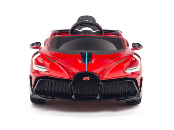 Детский электромобиль Bugatti Divo (красный лак, 12V) - HL338
