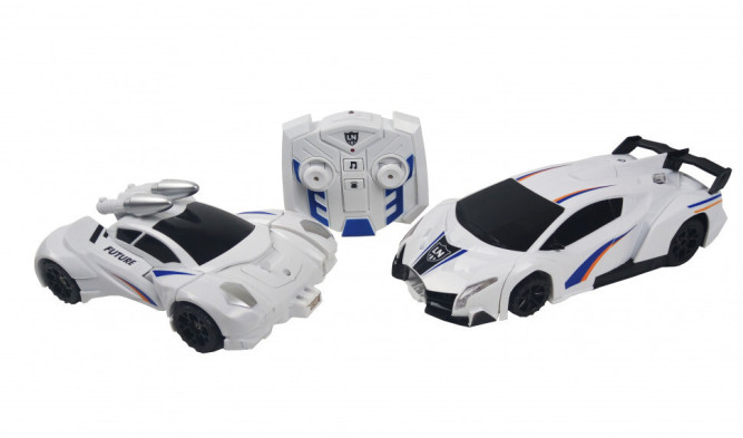 Радиоуправляемый трансформер робот, собирается из двух автомобилей - ZYA-A2768