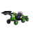 Детский электромобиль трактор с ковшом и прицепом (зеленый, 2WD, EVA) - HL389-LUX-GREEN-TRAILER