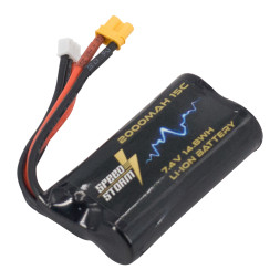 Аккумулятор Speed Storm Li-ion 18650 7.4V 2000 mAh разъем XT30 - SS-2S2000-XT30