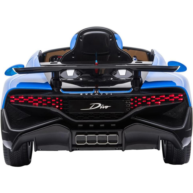 Детский электромобиль Bugatti Divo (синий, 12V) - HL338