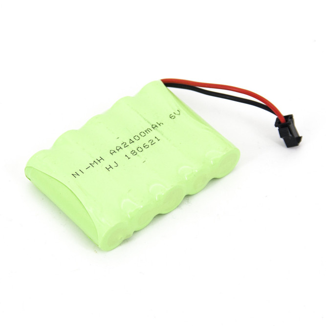 Аккумулятор Ni-Mh 6v 2400mah (разъем YP) - NIMH-6F-2400-YP