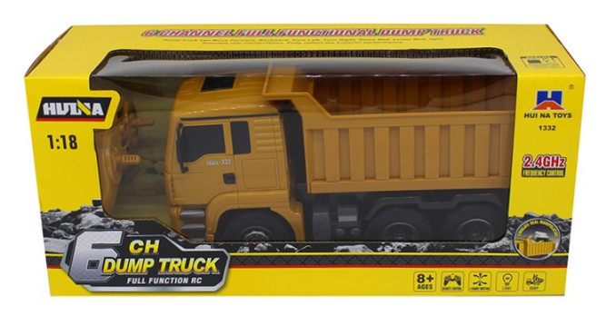 Радиоуправляемый самосвал HUI NA TOYS HN1332 масштаб 1:18 2.4G - HN1332