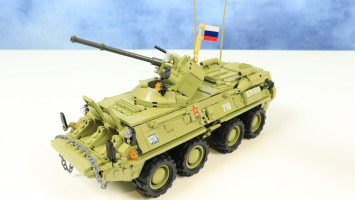 Конструктор Армия России - Российский бронетранспортёр БТР-82А - АР-01028