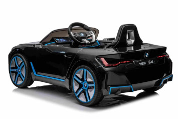 Детский электромобиль BMW I4 (полный привод, 12V) - JE1009-BLACK