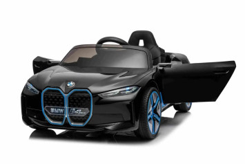 Детский электромобиль BMW I4 (полный привод, 12V) - JE1009-BLACK