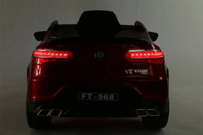 Электромобиль BMW X6M 12V (полный привод, EVA) - FT-968-RED-PAINT