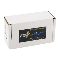 Аккумулятор Speed Storm Li-ion 18650 7.4V 2000 mAh разъем XT60 - SS-2S2000-XT60