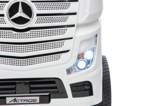 Детский электромобиль фура Mercedes-Benz Actros 4WD 12V - HL358-LUX-WHITE
