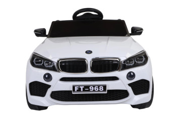 Электромобиль BMW X6M 12V (полный привод, EVA) - FT-968-WHITE