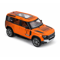 Радиоуправляемая металлическая машина Land Rover Defender 1:22 - HCL-3810-ORANGE