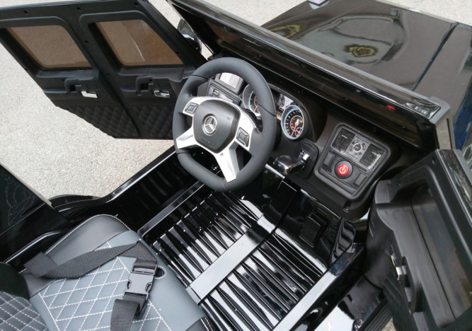 Радиоуправляемый детский электромобиль Mercedes Benz G65 Black 12V 2.4G - G65