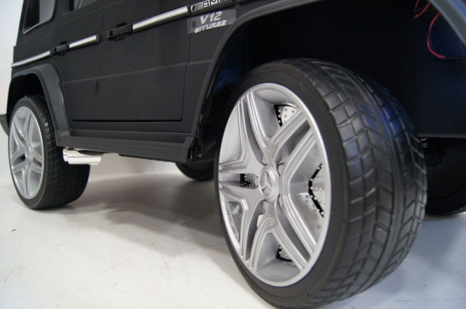 Радиоуправляемый детский электромобиль Mercedes Benz G65 Black 12V 2.4G - G65