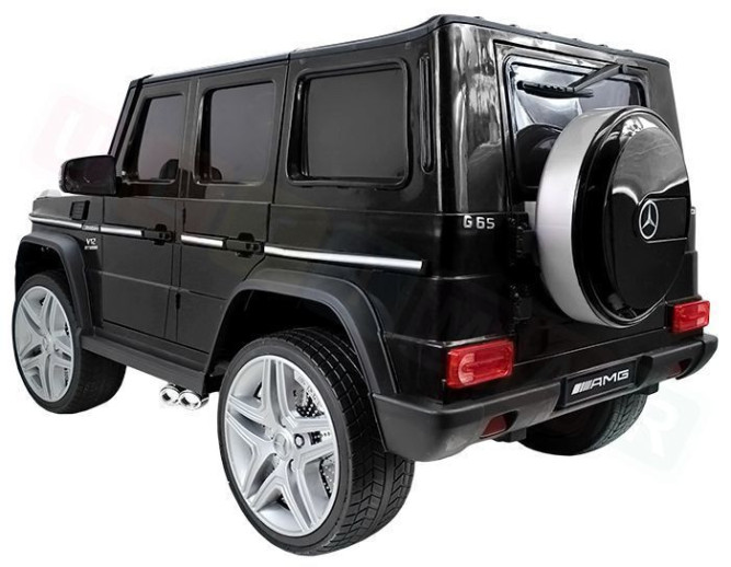 Радиоуправляемый детский электромобиль Mercedes Benz G65 Black 12V 2.4G - G65