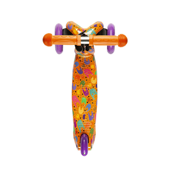 Самокат Трехколесный, со Светящимися Колесами, Кошки - MSC-B082009