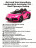 Детский электромобиль Lamborghini SVJ (розовый, 12V) - HL328