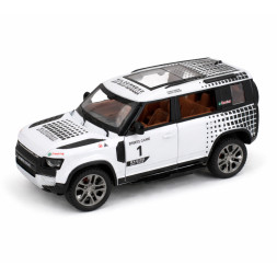 Радиоуправляемая металлическая машина Land Rover Defender 1:22 - HCL-3810-WHITE