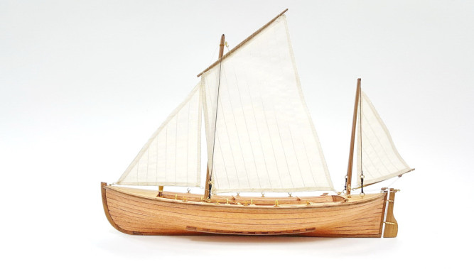 Сборная деревянная модель Спасательный вельбот &amp;quot;Ксения&amp;quot; 1:36 - LSM0501