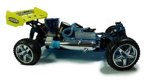 Радиоуправляемая багги с ДВС HSP Nitro Off-Road Buggy 4WD 1:10 - 94166 - 2.4G