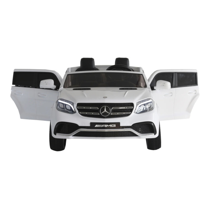 Электромобиль Mercedes Benz GLS63 (белый, 4WD, 12V) - HL228