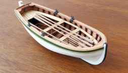 Сборная деревянная модель Четырехвесельная шлюпка 1:36 - LSM0402