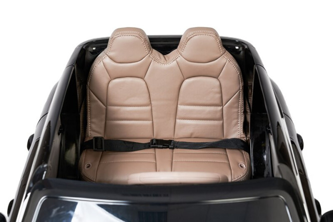 Детский электромобиль PORSCHE CAYENNE S 12V - JJ2128-BLACK-PAINT