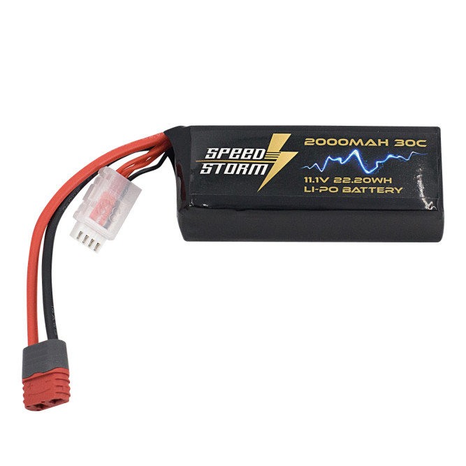 Аккумулятор Speed Storm Li-Po 11.1V 30C 2000 mAh разъем T-plug (Deans) - SS-3S2000-30-D