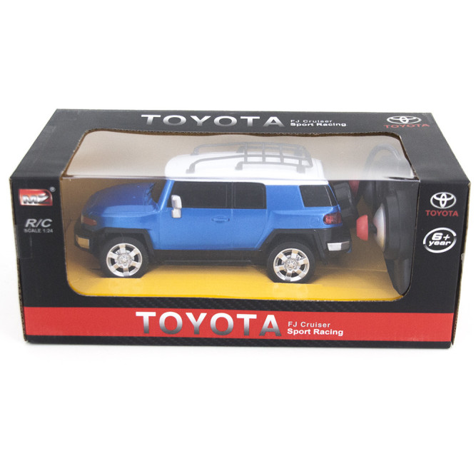 Радиоуправляемая машина Toyota FJ Cruiser Blue 1:24 - 27055-B