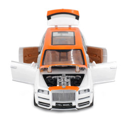 Радиоуправляемая металлическая машина Rolls-Royce Cullinan 1:22 - HCL-3806-WHITE