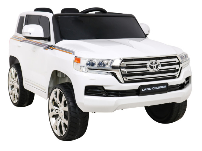 Детский электромобиль TOYOTA LAND CRUISER 12V - JJ2022-WHITE