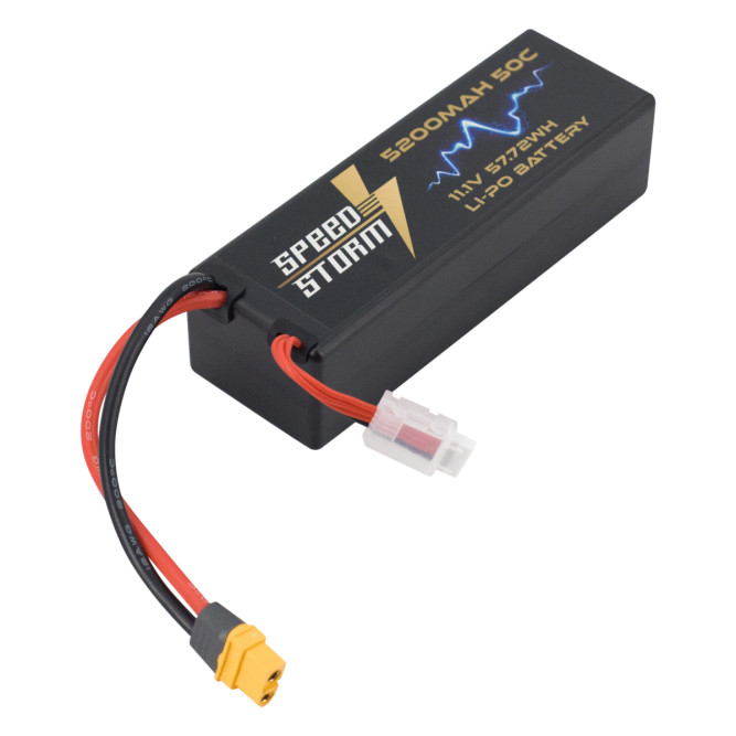 Аккумулятор Speed Storm Li-Po 11.1V 50C 5200 mAh Hard Case разъем XT60 - SS-3S5200-50-XT60