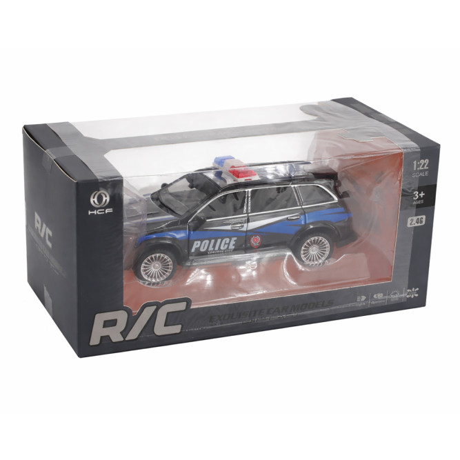 Радиоуправляемая металлическая полицейская машина Maybach GLS 1:22 - HCL-3605-BLACK