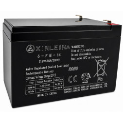 Аккумулятор XINLEINA 12V14Ah/20Hr - X-6FM14