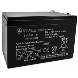 Аккумулятор XINLEINA 12V14Ah/20Hr - X-6FM14