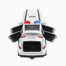 Радиоуправляемая металлическая полицейская машина Maybach GLS 1:22 - HCL-3605-WHITE