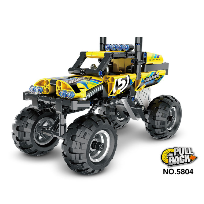 Конструктор QiHui Technics &amp;quot;Краулер, Киборг&amp;quot; (инерционная модель), 199 деталей - QH5804