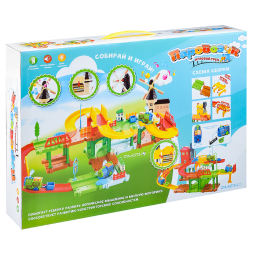 Железная дорога Твой Старт Паровозик на батарейках - ZYA-A2773-1