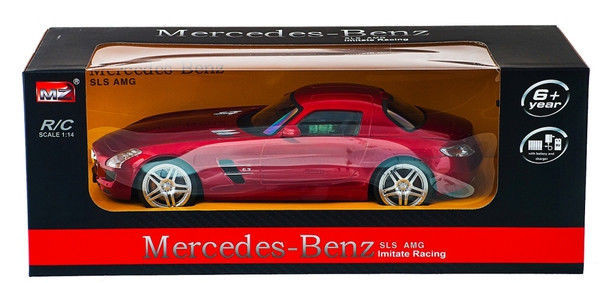 Радиоуправляемая машина MZ Mercedes-Benz SLS Red 1:14 - 2024