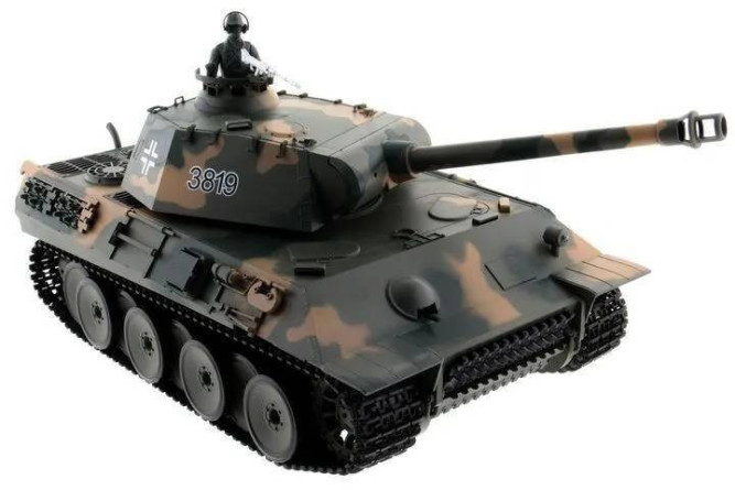 Радиоуправляемый танк Heng Long Panther Upgrade V7.0 масштаб 1:16 - 3819-1Upg V7.0